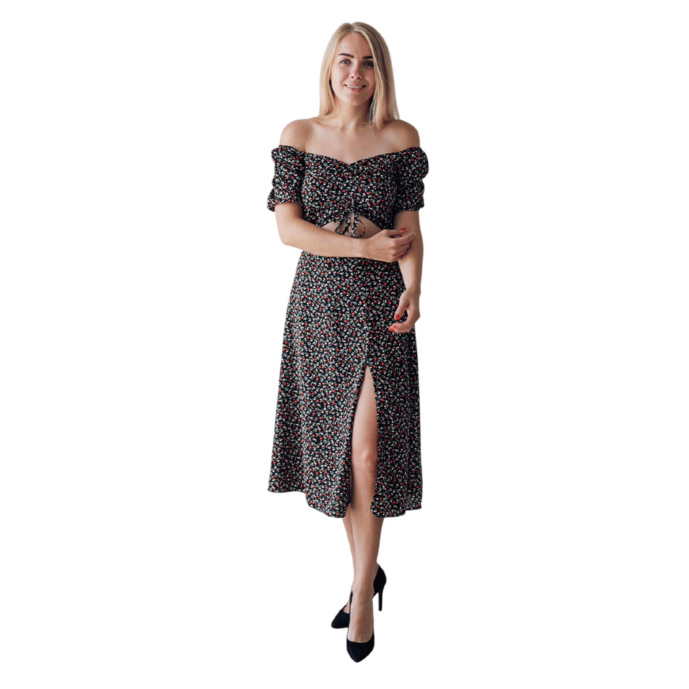 Midnight Floral Breeze